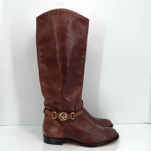 Coach tall leather riding boots women’s shoes